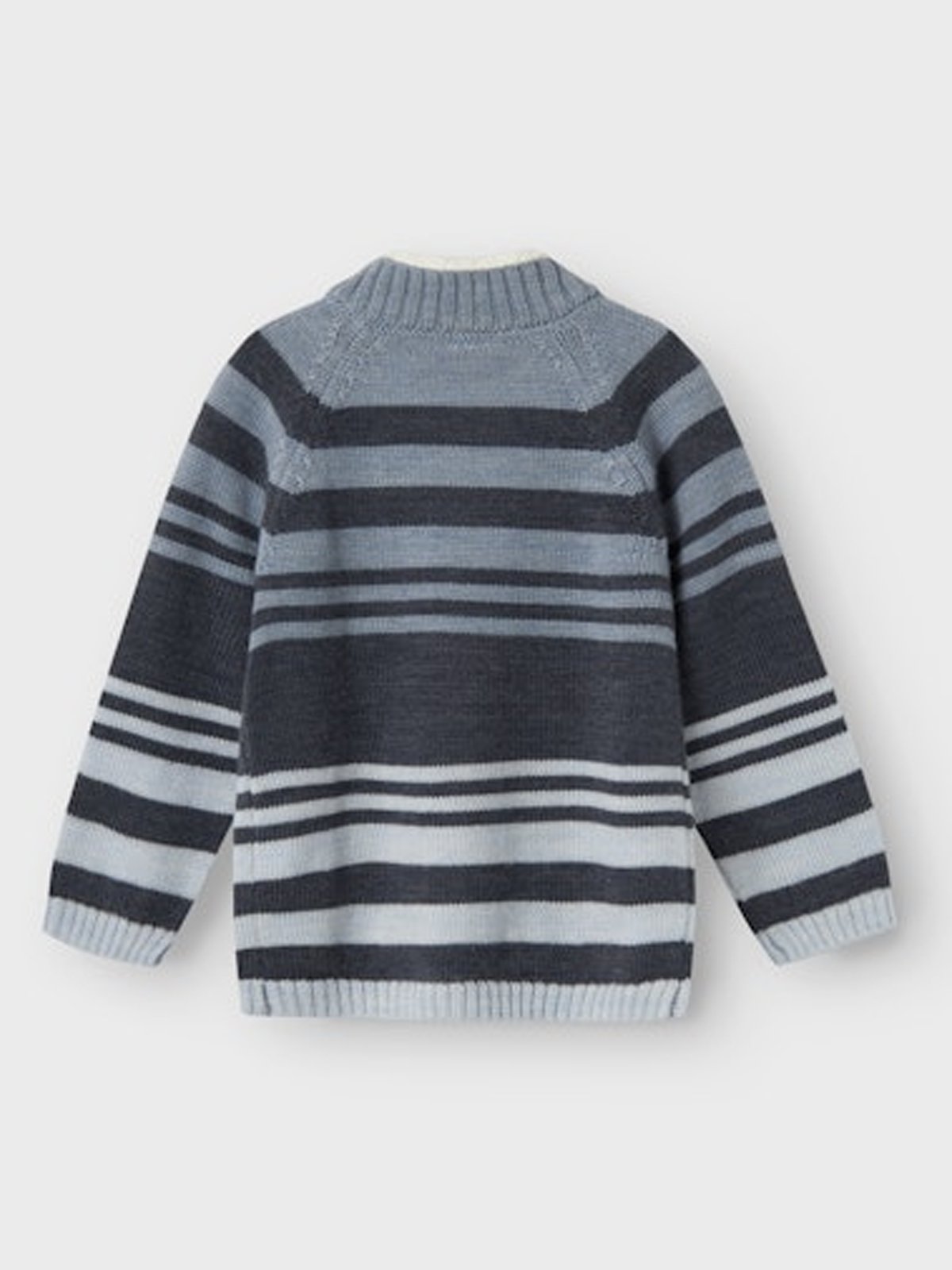 Name It Wriss Wool Long Sleeve Knit Cardigan Ombre Blue Iceland