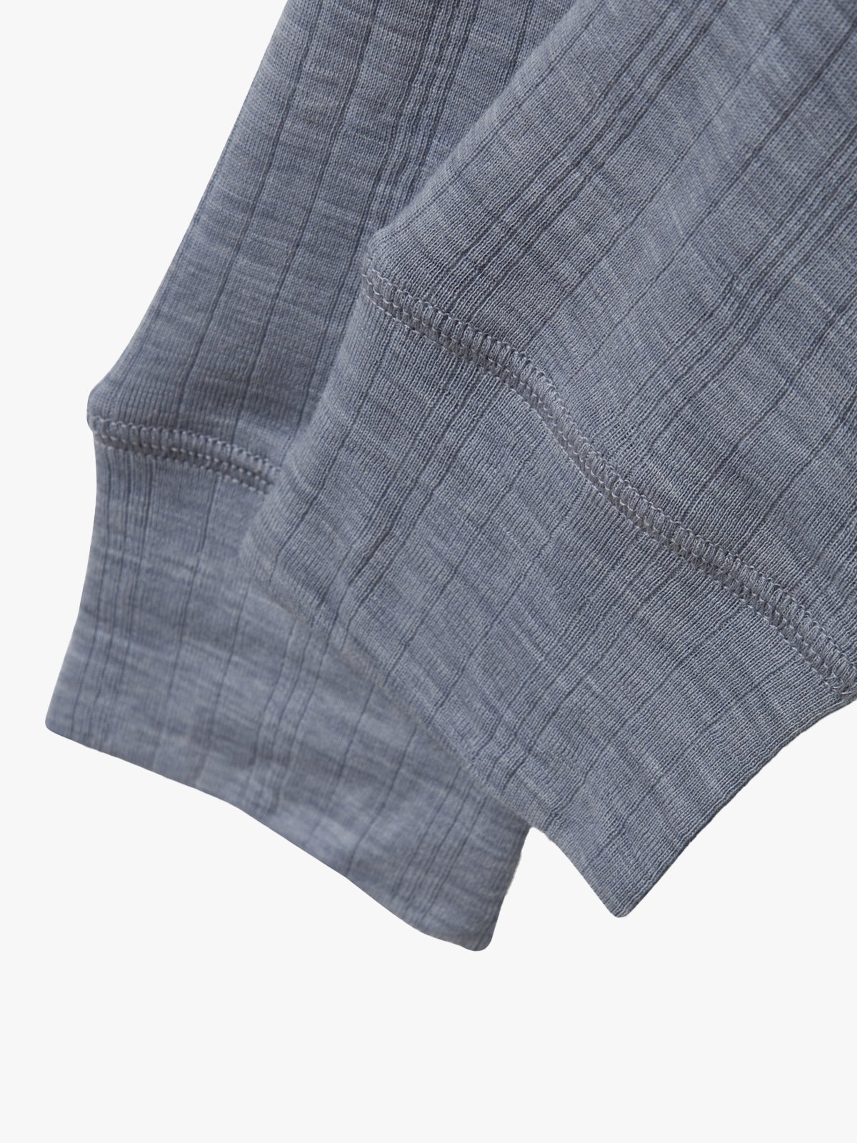 Name It Wang Wool Needle Longjohn Solid Tradewinds