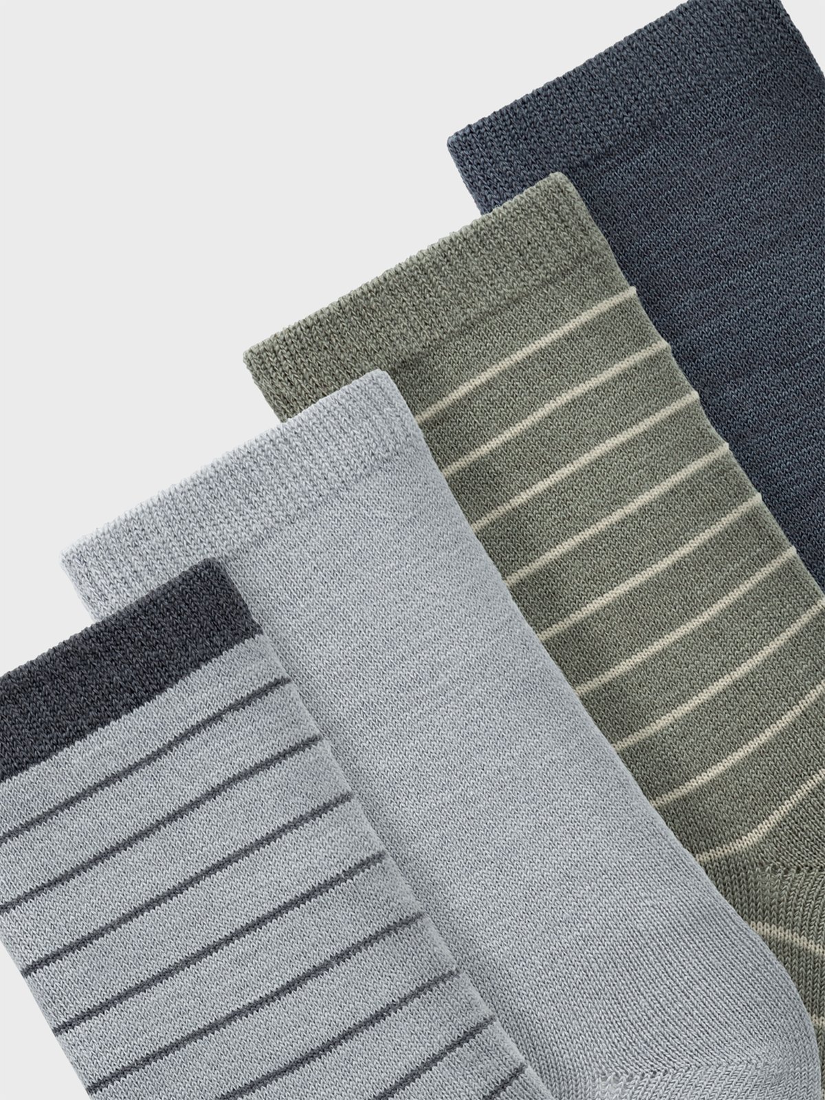 Name It Wak Wool Blend 4-Pack Sock Mulled Basil Pack