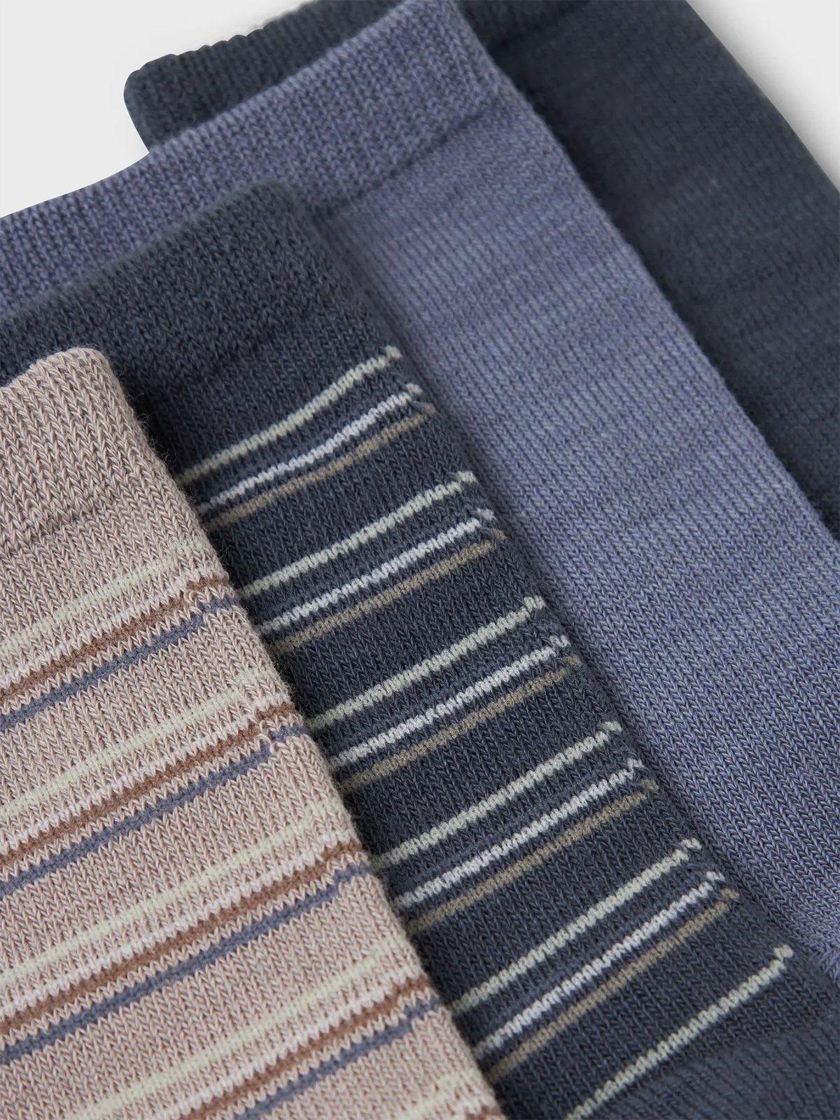 Name It Wak Wool Blend 4-Pack Sock Satellite