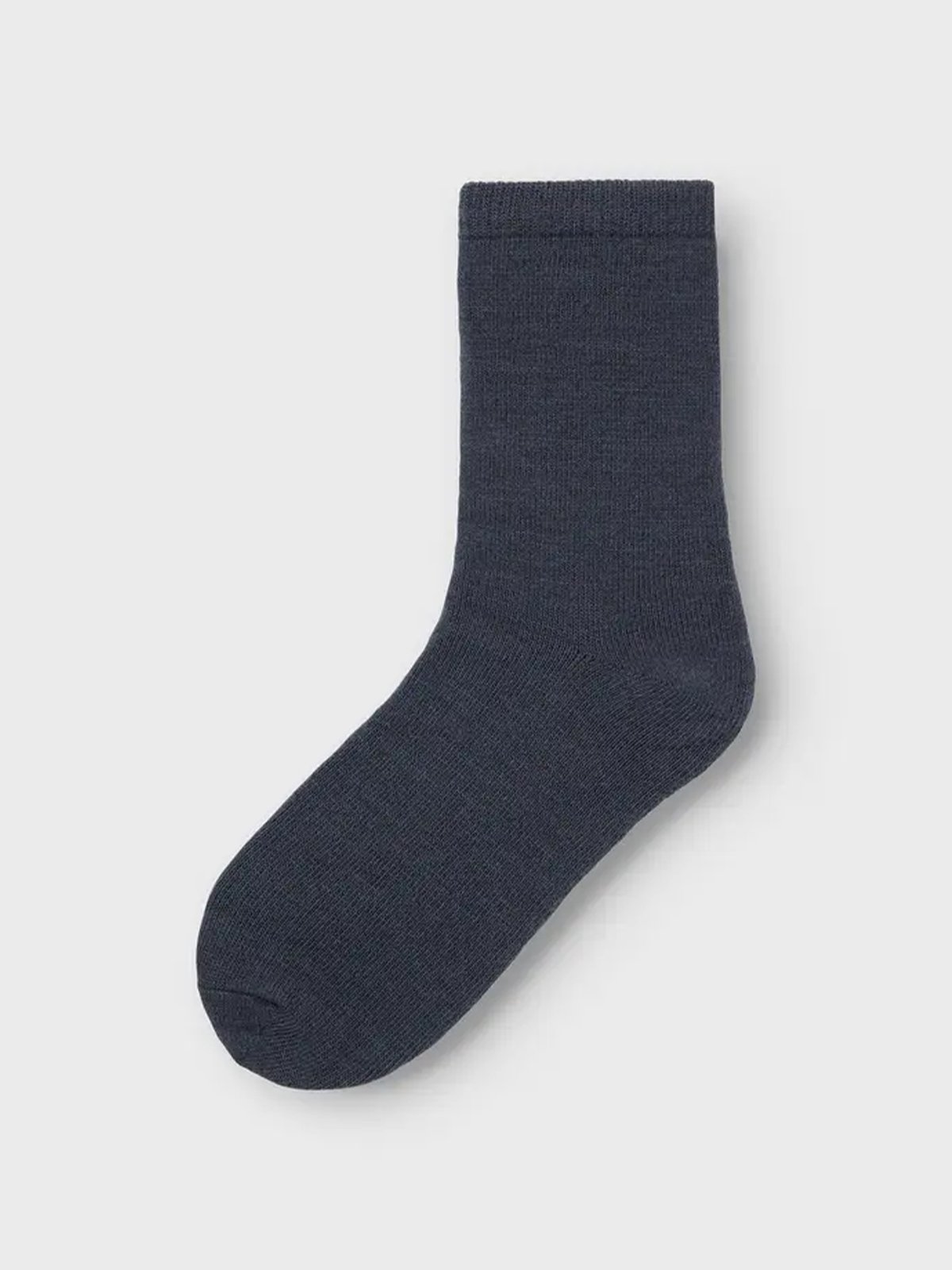 Name It Wak Wo/Bl 2-Pack Sock Folkstone Gray 2P FLOKESTONE GRAY+OMBRE BLUE