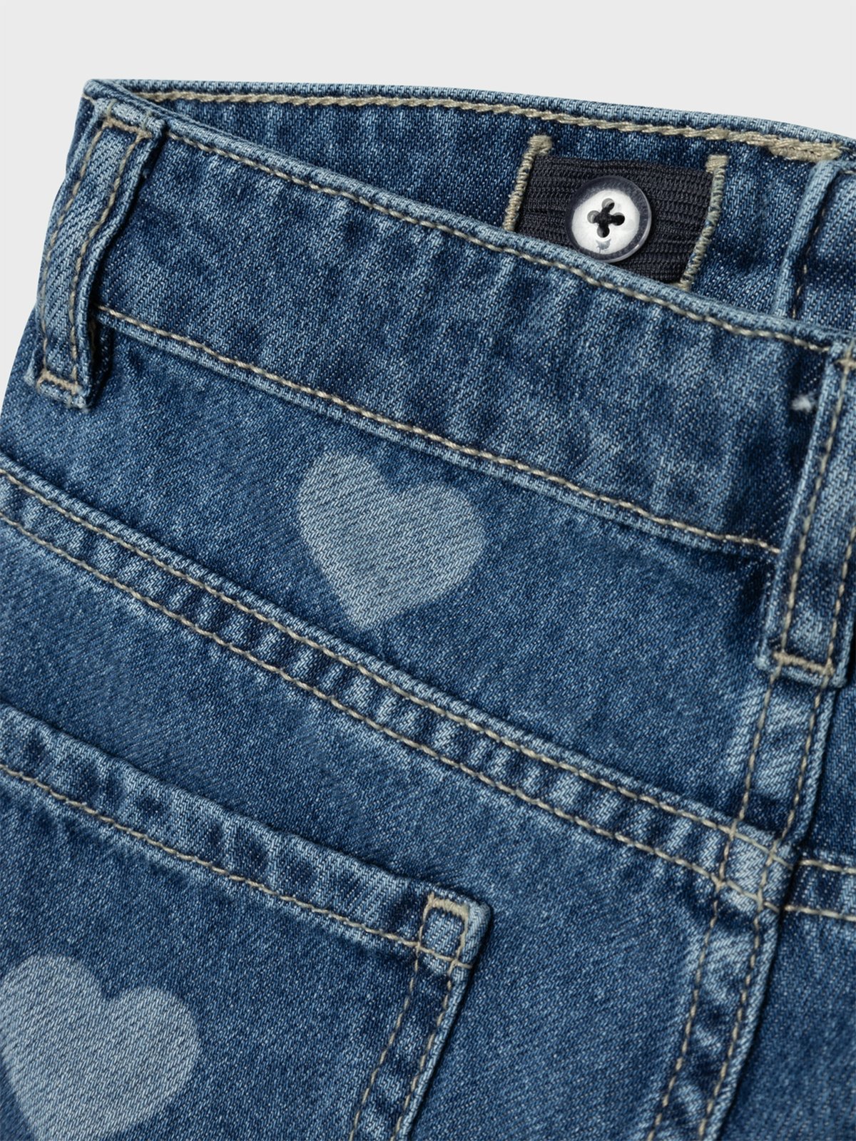 Name It Rose Reg Denim Shorts Denim Blue