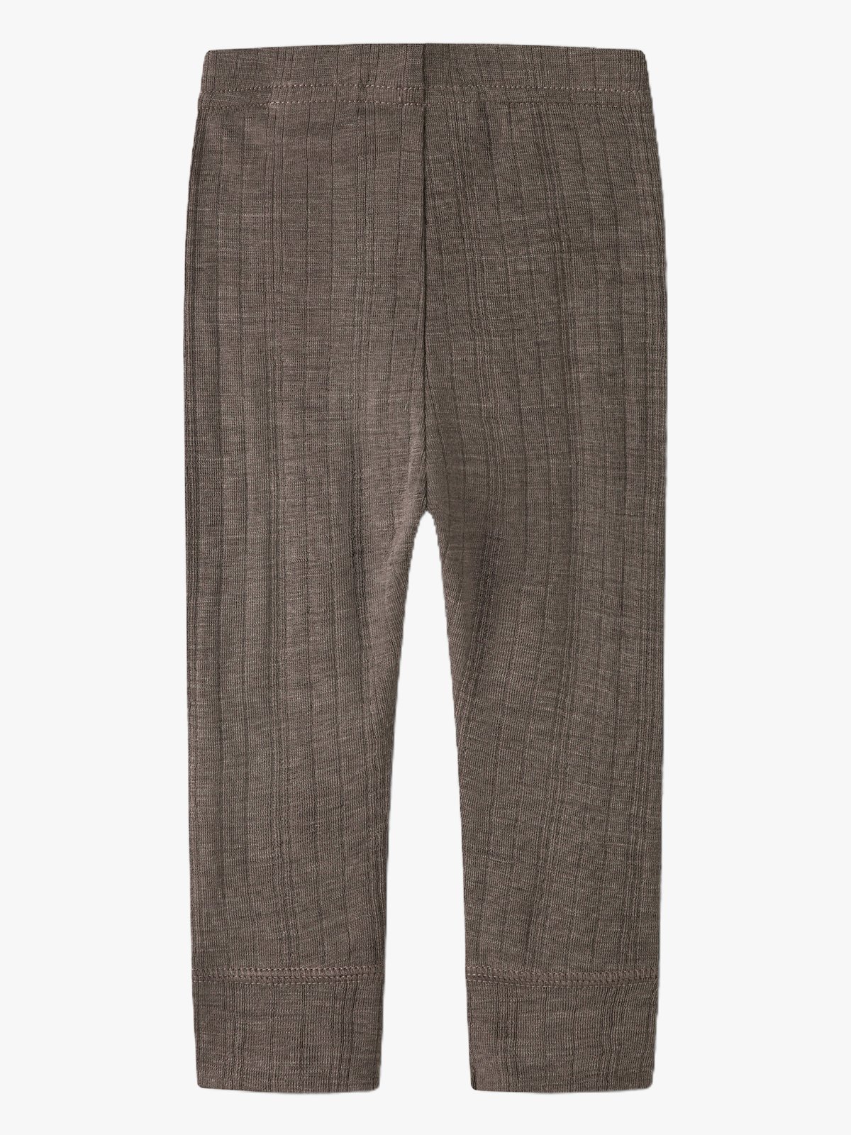 Name It Wang Wool Needle Longjohn Solid Morel