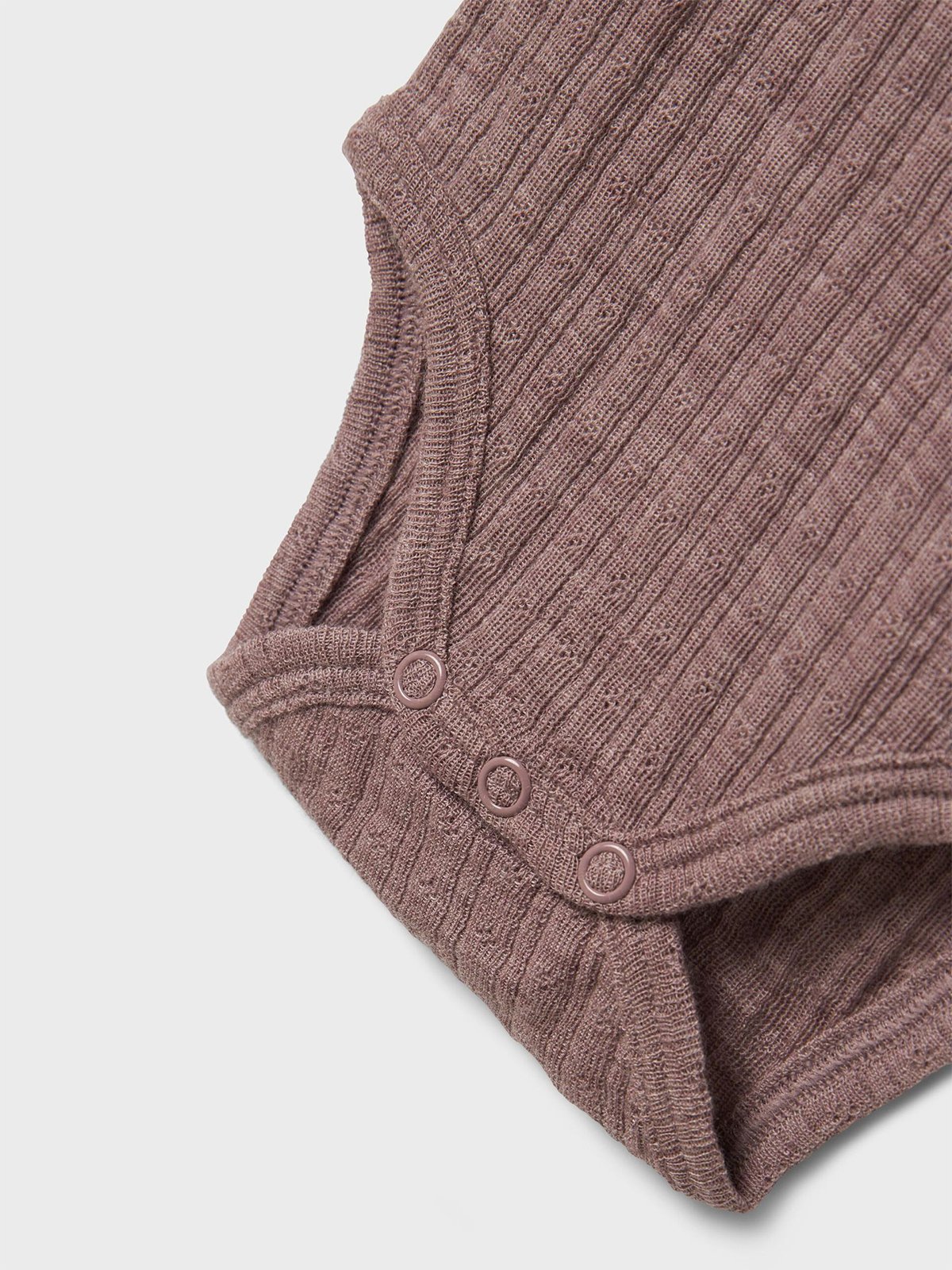 Name It Wossa Rib Long Sleeve Body Purple Dove