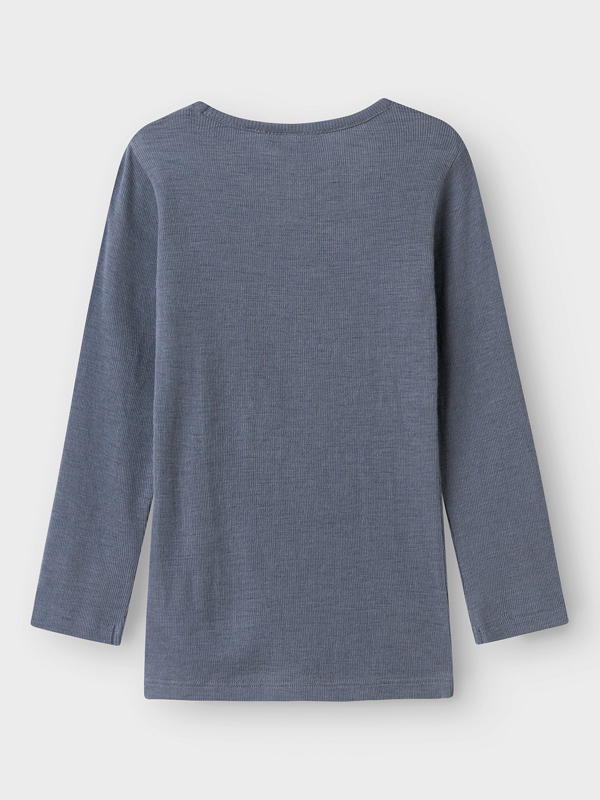 Name It Wossa Wo/Si Rib Long Sleeve Top Folkstone Gray