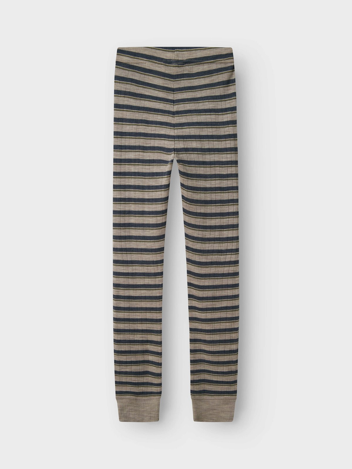 Name It Wang Wool Needle Longjohn Stripe Satellite