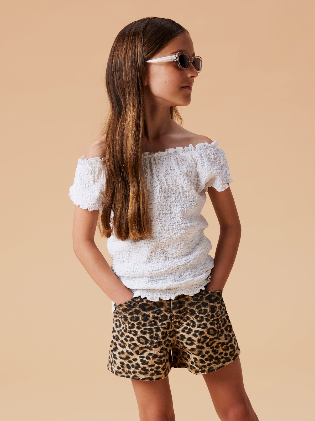 Name It Halisse Short Sleeve Top Bright White