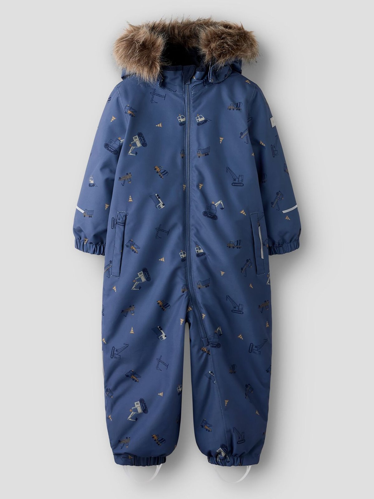 Name It Snow10 Suit All Over Print Vintage Indigo