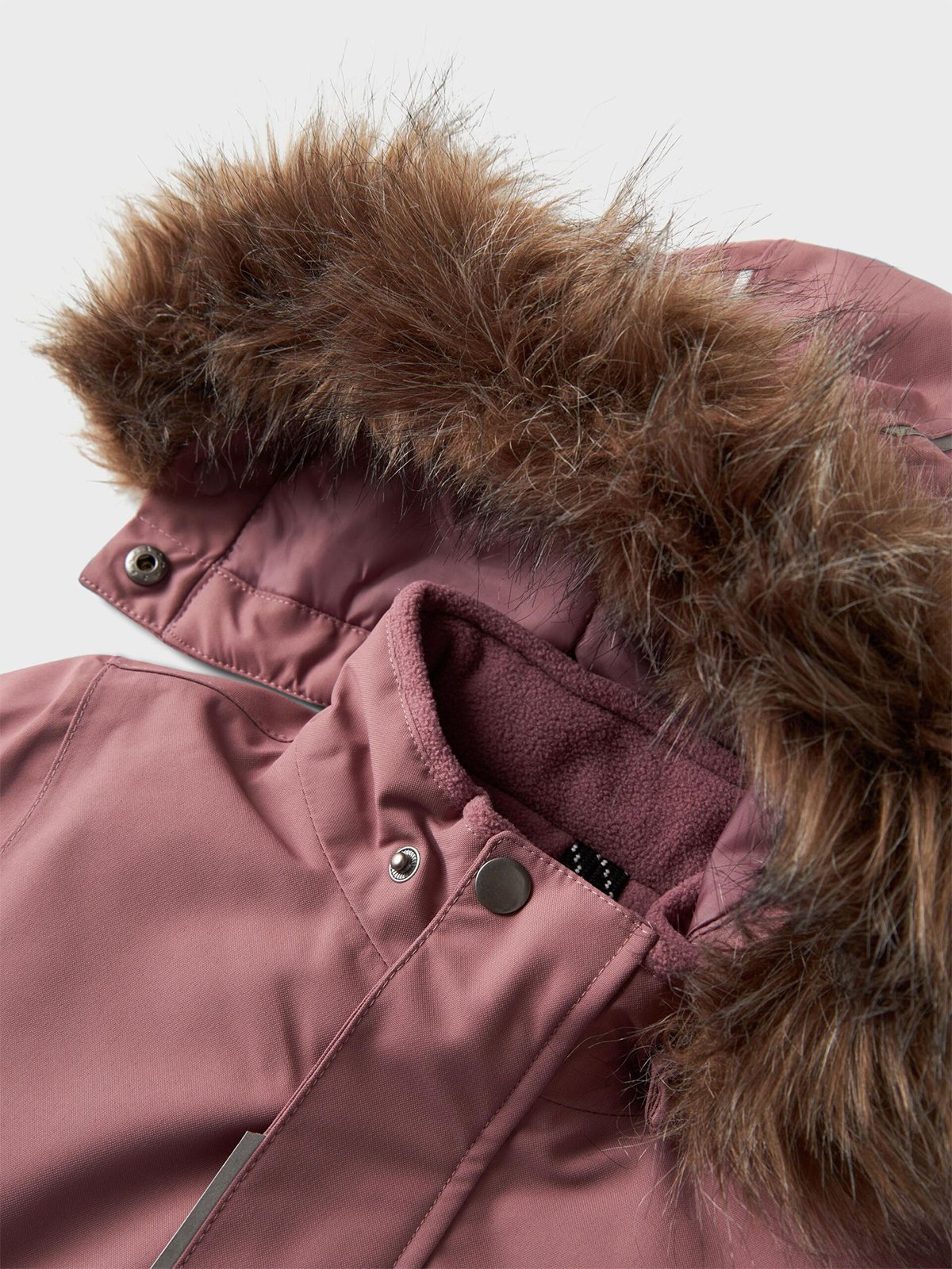 Name It Snow 10 Suit Solid Grape Shake