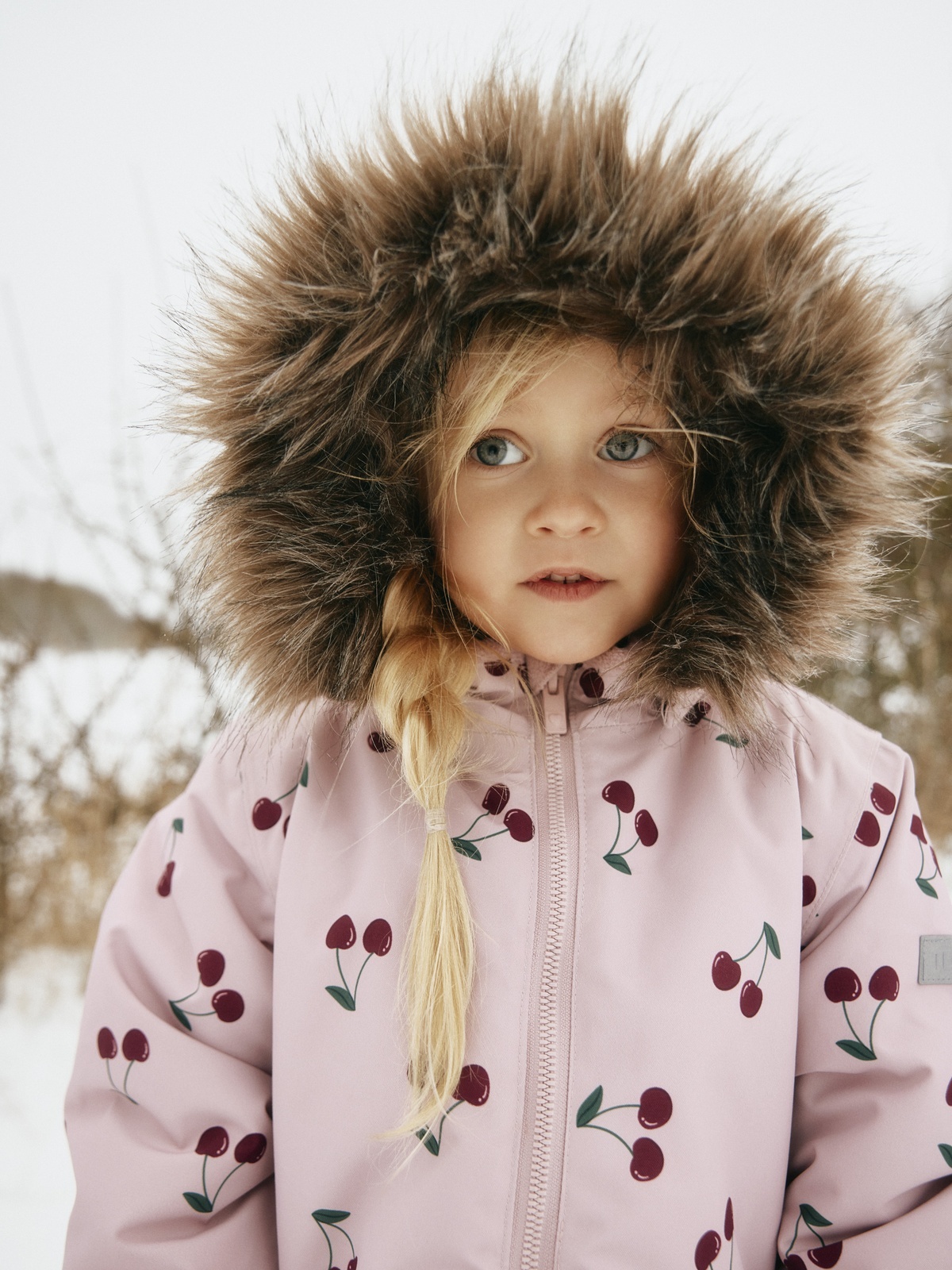 Name It Snow10 Suit All Over Print Violet Ice CHERRY