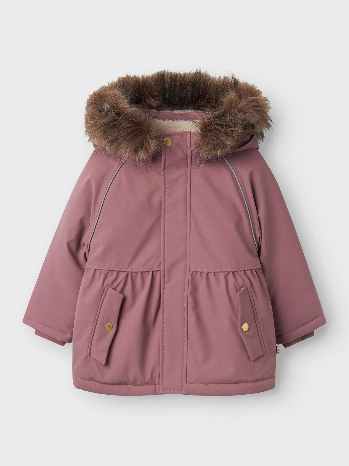 Name It Snow 05 Jacket Solid Grape Shake