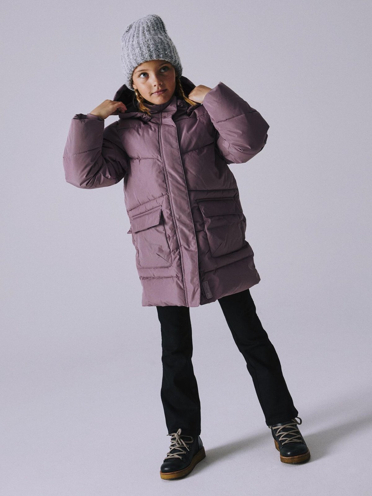 Name It Medow 03 Jacket Long Grape Shake