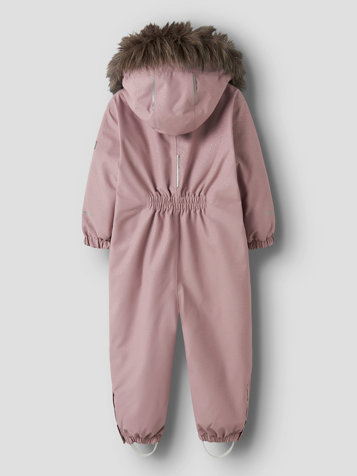 Name It Snow10 Suit Frill Glitter Fo Woodrose