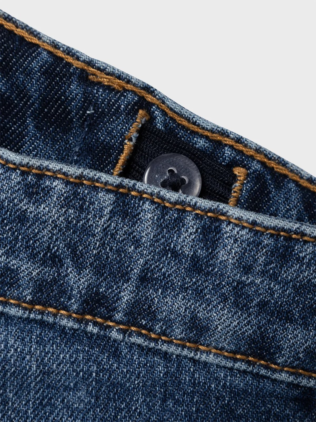 Name It Rose Wide Jeans Dark Blue Denim