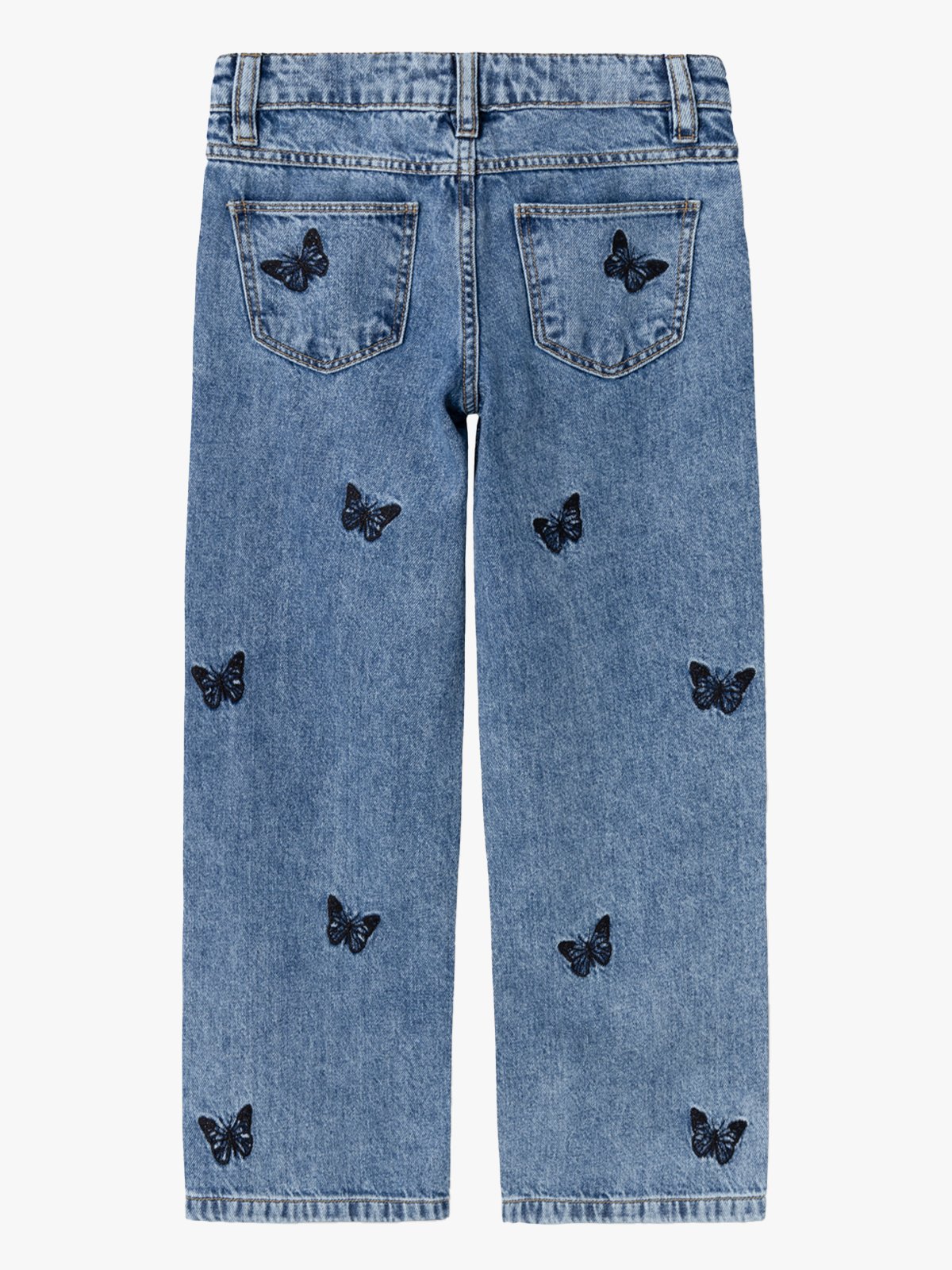Name It Bella Wide Jeans Medium Blue Denim