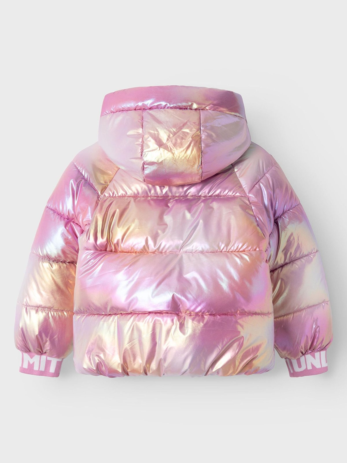 Name It Malan Puffer Jacket Foil Moonlite Mauve