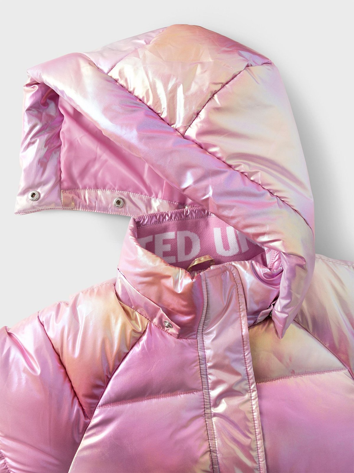 Name It Malan Puffer Jacket Foil Moonlite Mauve