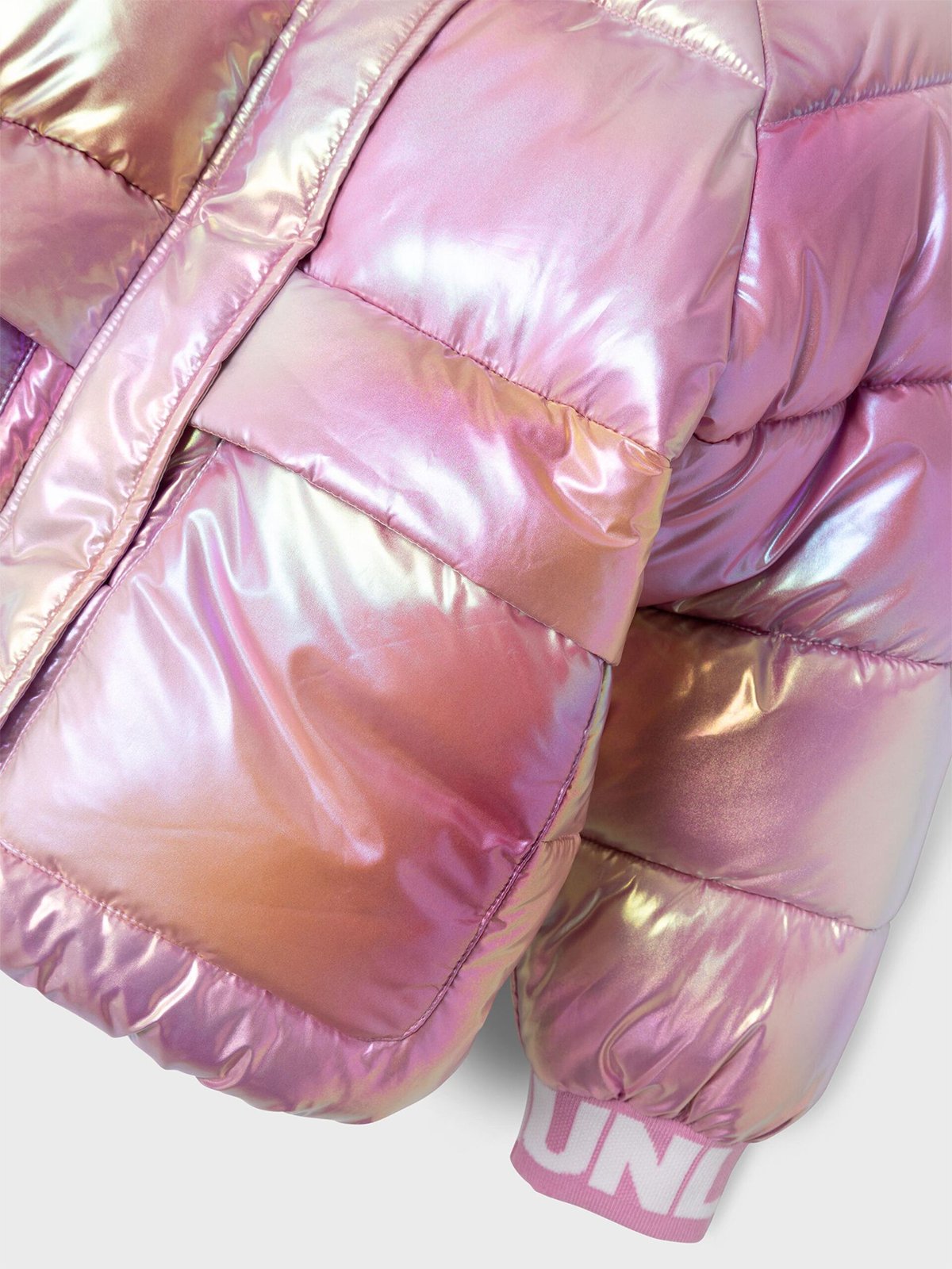 Name It Malan Puffer Jacket Foil Moonlite Mauve