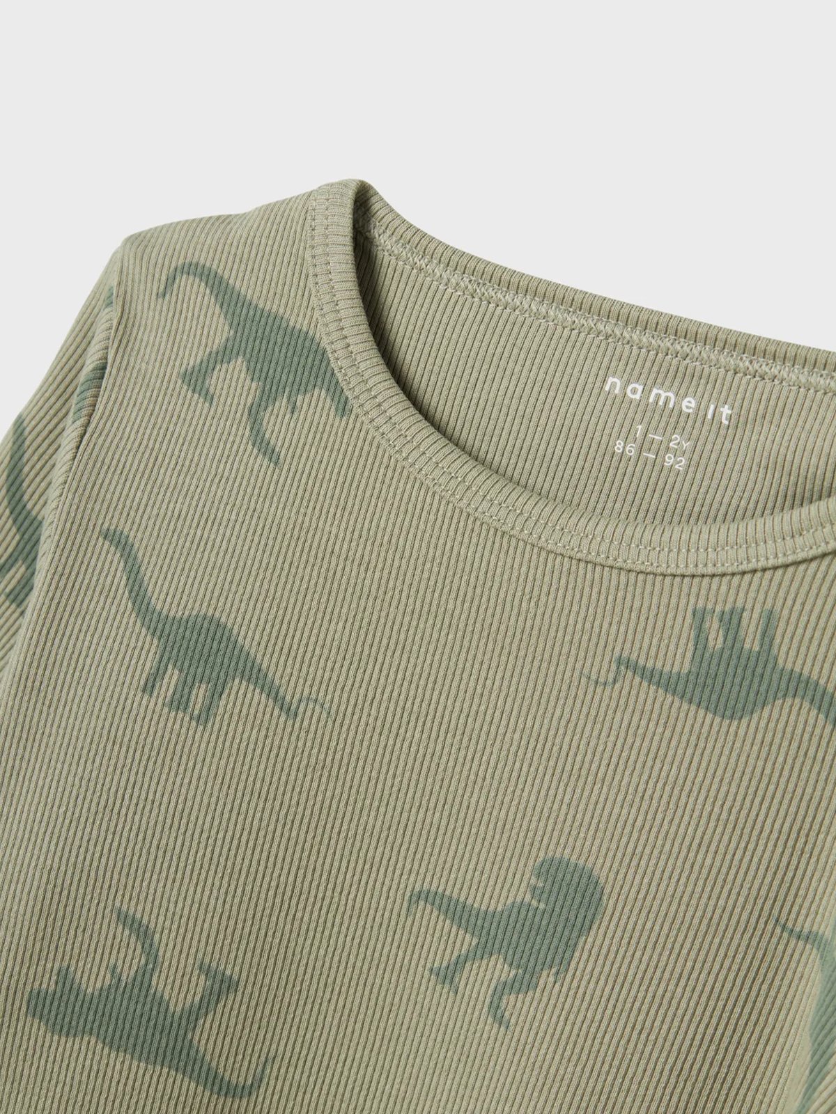 Name It Nightset Agave Green Dino Rib Agave Green