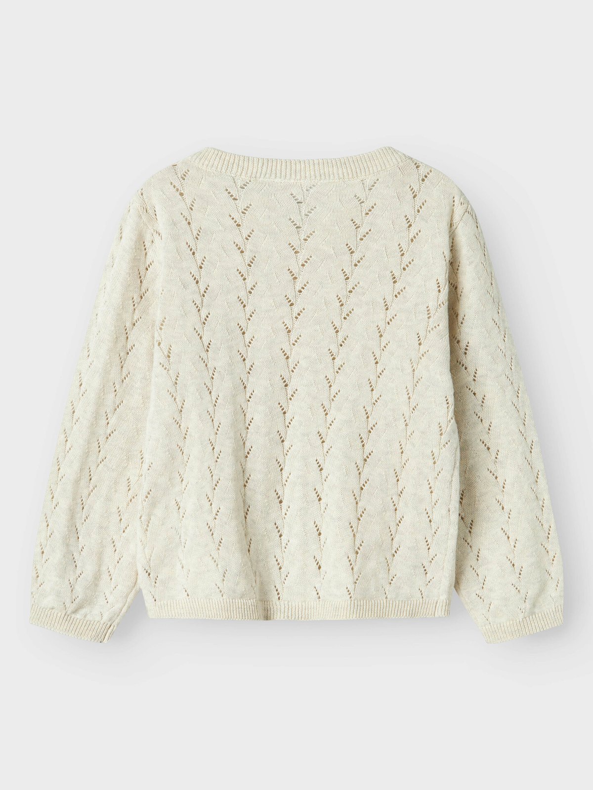 Name It Banni Long Sleeve Knit Cardigan Peyote Melange