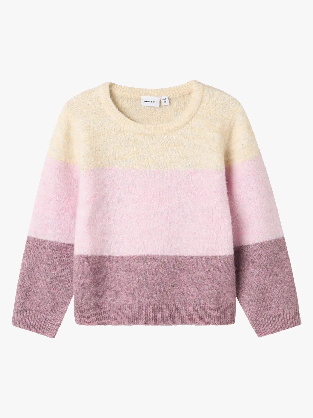 Name It Nasille Long Sleeve Knit Box Elderberry