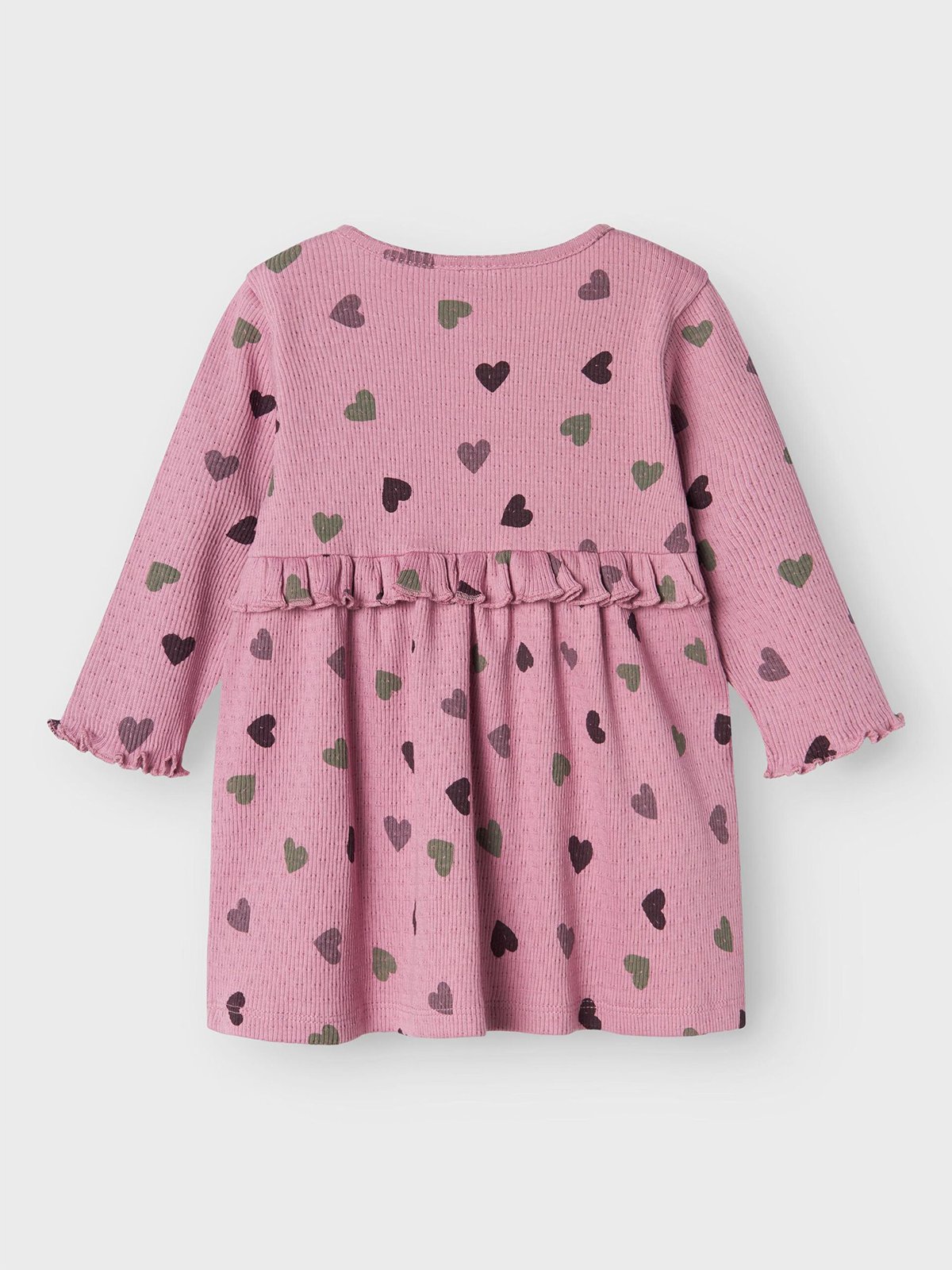 Name It Nitte Long Sleeve Dress Mauve Orchid