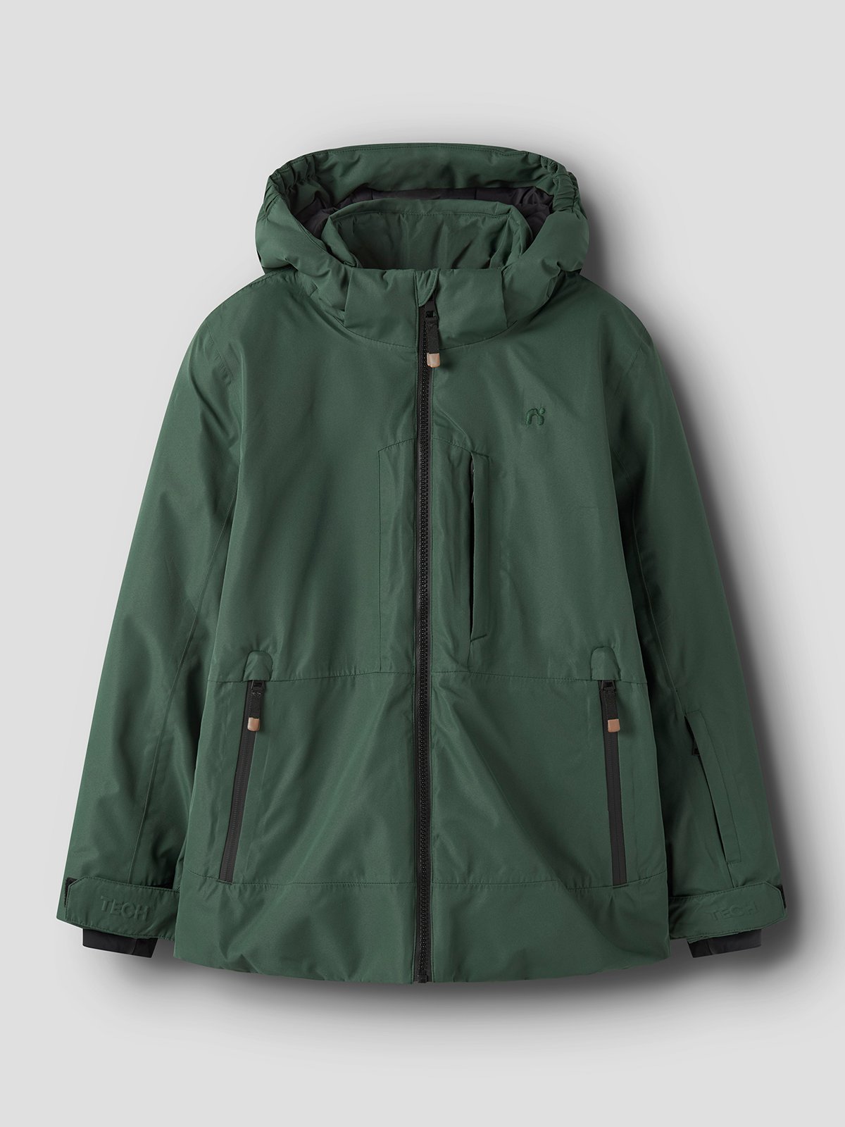 Name It Slope 10 Jacket Ski Edition Jungle Green