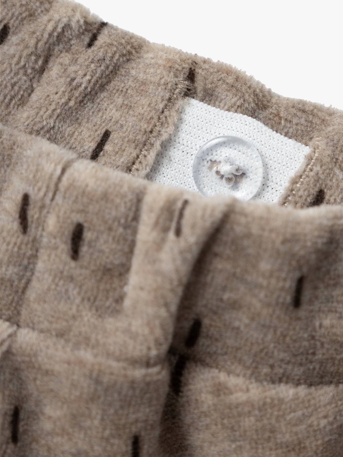 Name It Alwin Velour Pant Weathered Teak