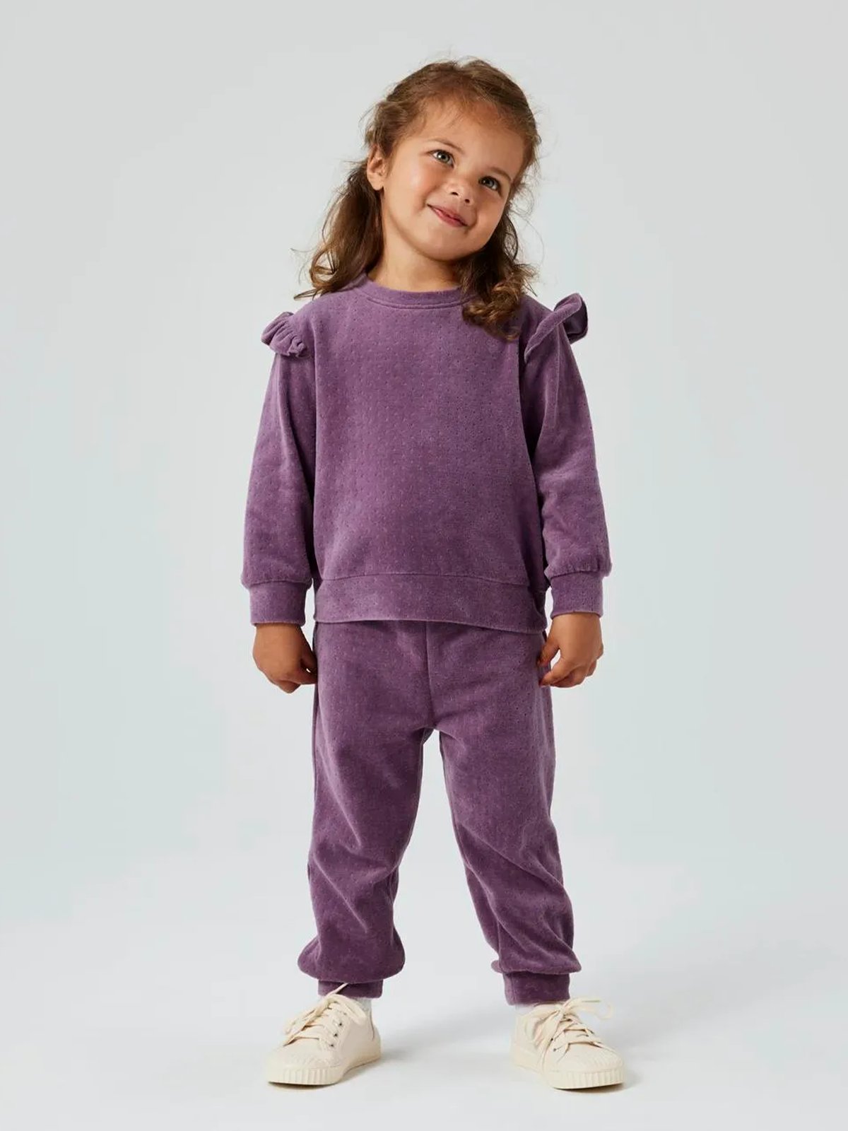 Name It New Velour Pant Arctic Dusk