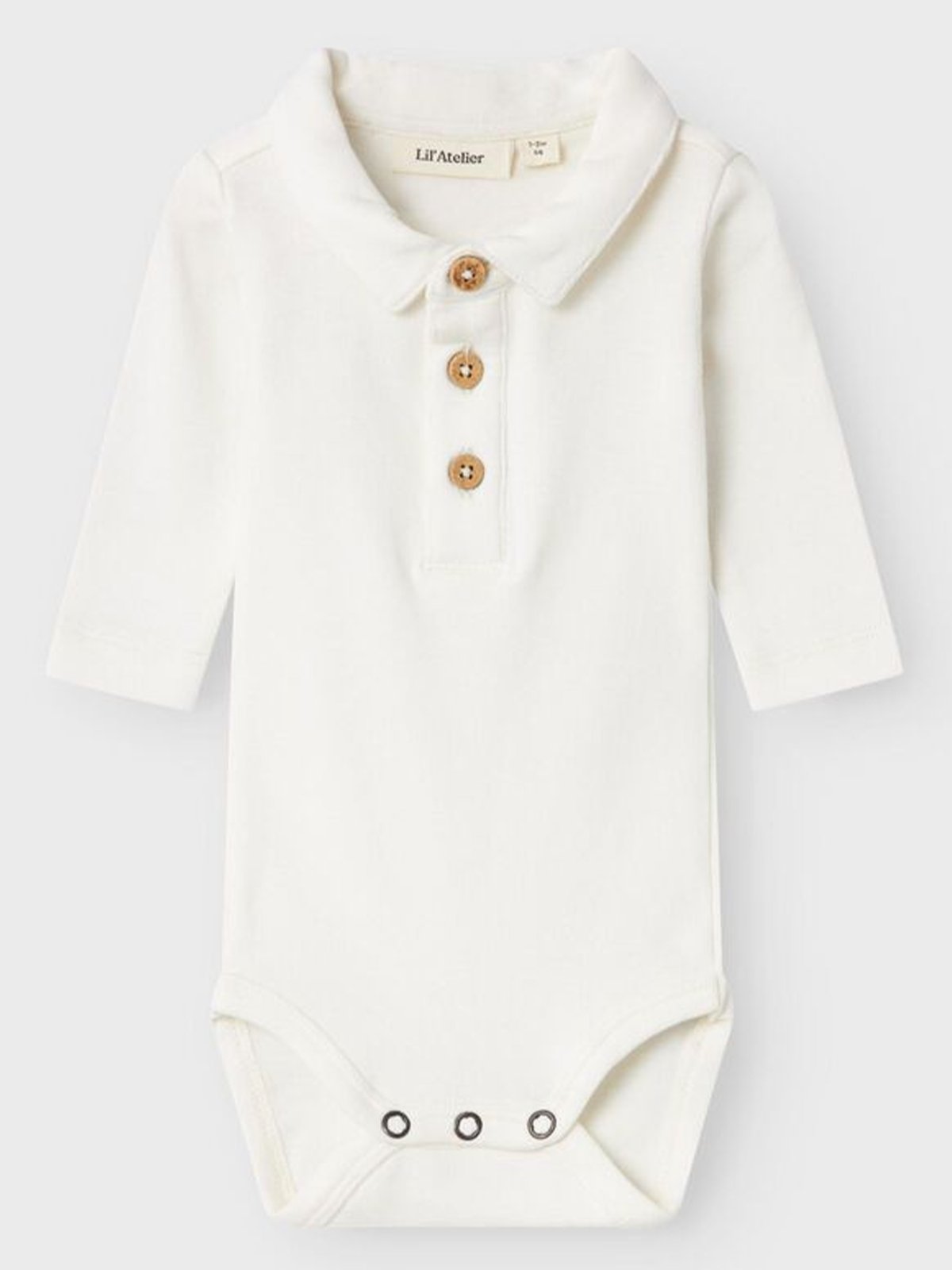 Lil- Atelier Fundo Long Sleeve Slim Body Coconut Milk