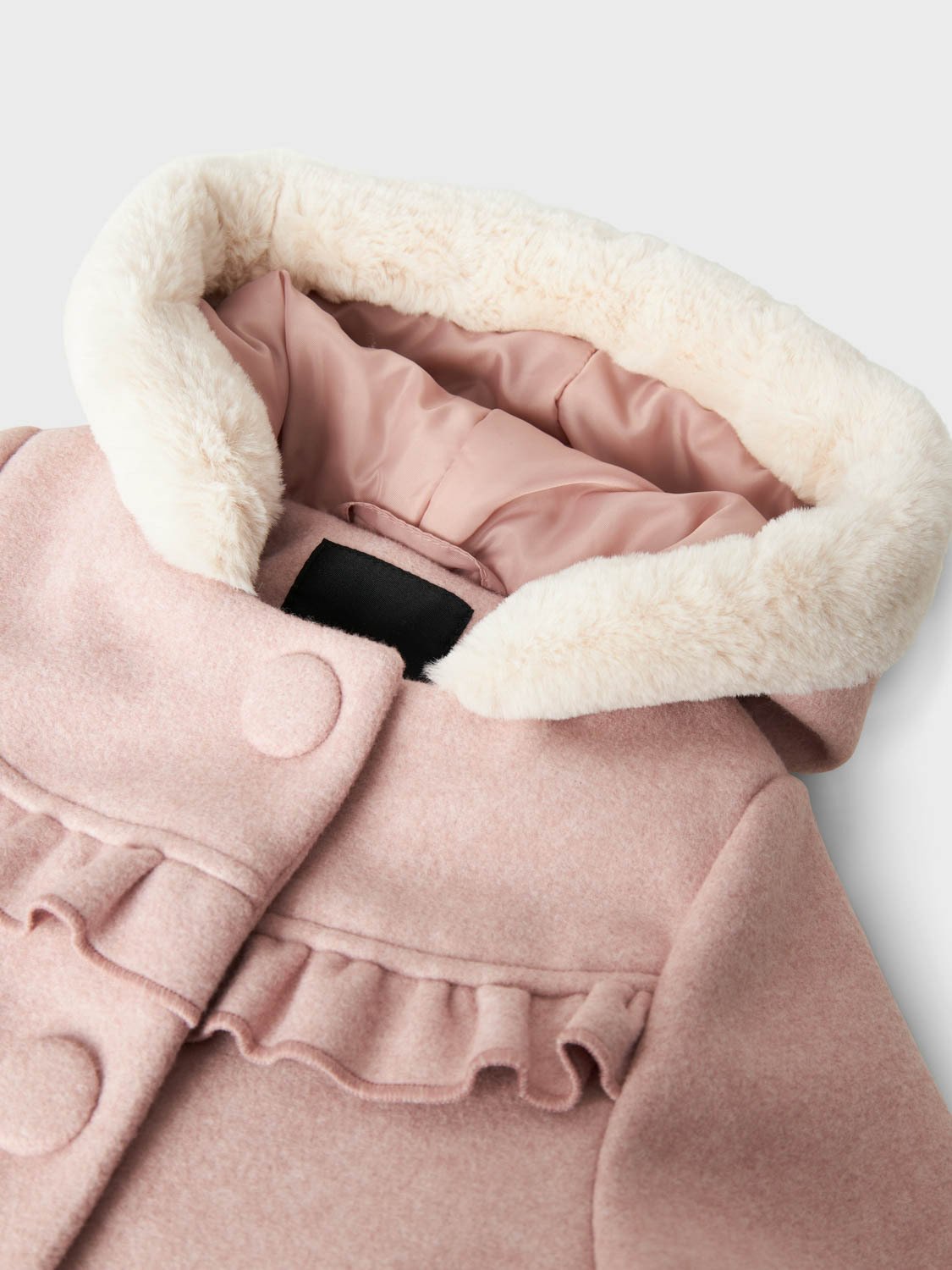 Name It Martha Coat Wood Rose