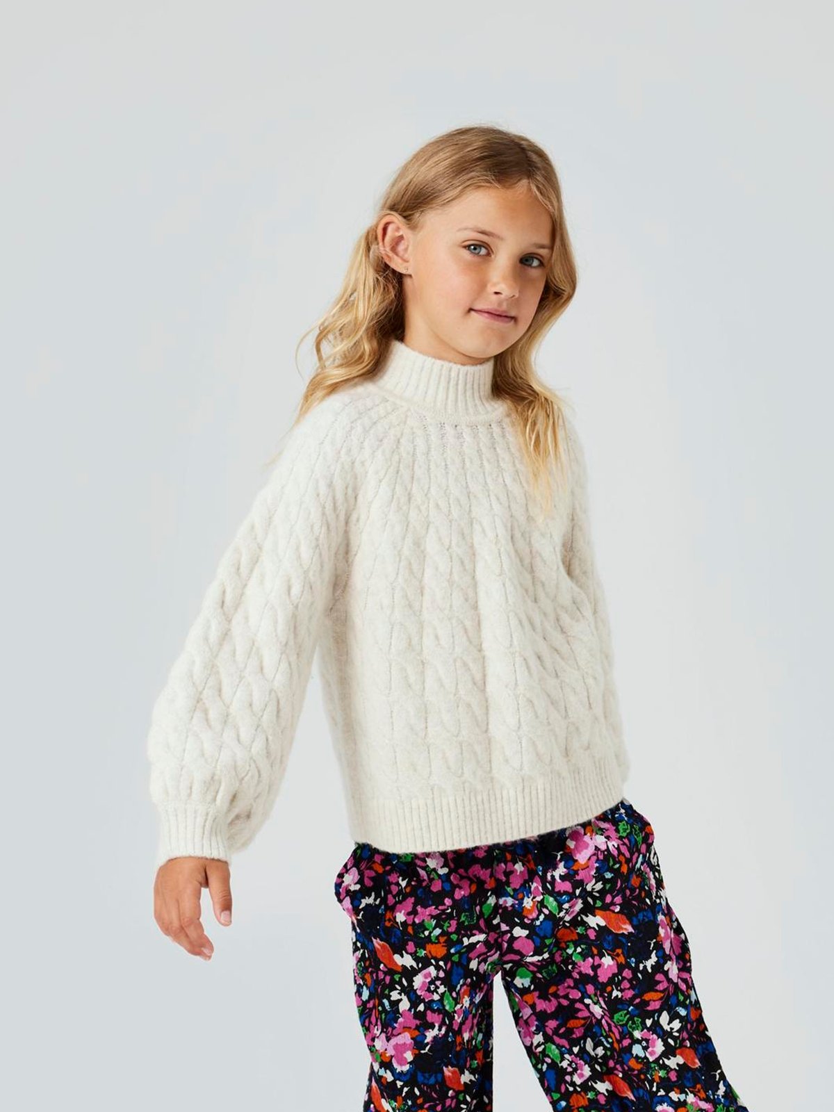 Name It Adalie Long Sleeve Knit Jet Stream