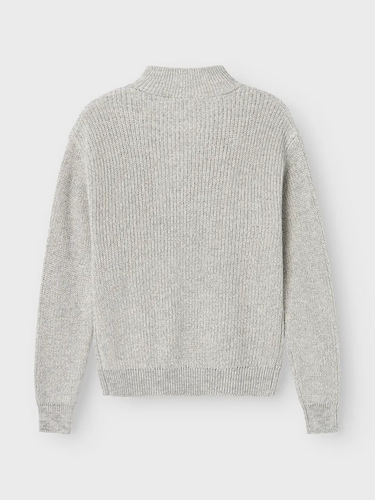 Name It Safalle Long Sleeve Knit Grey Melange
