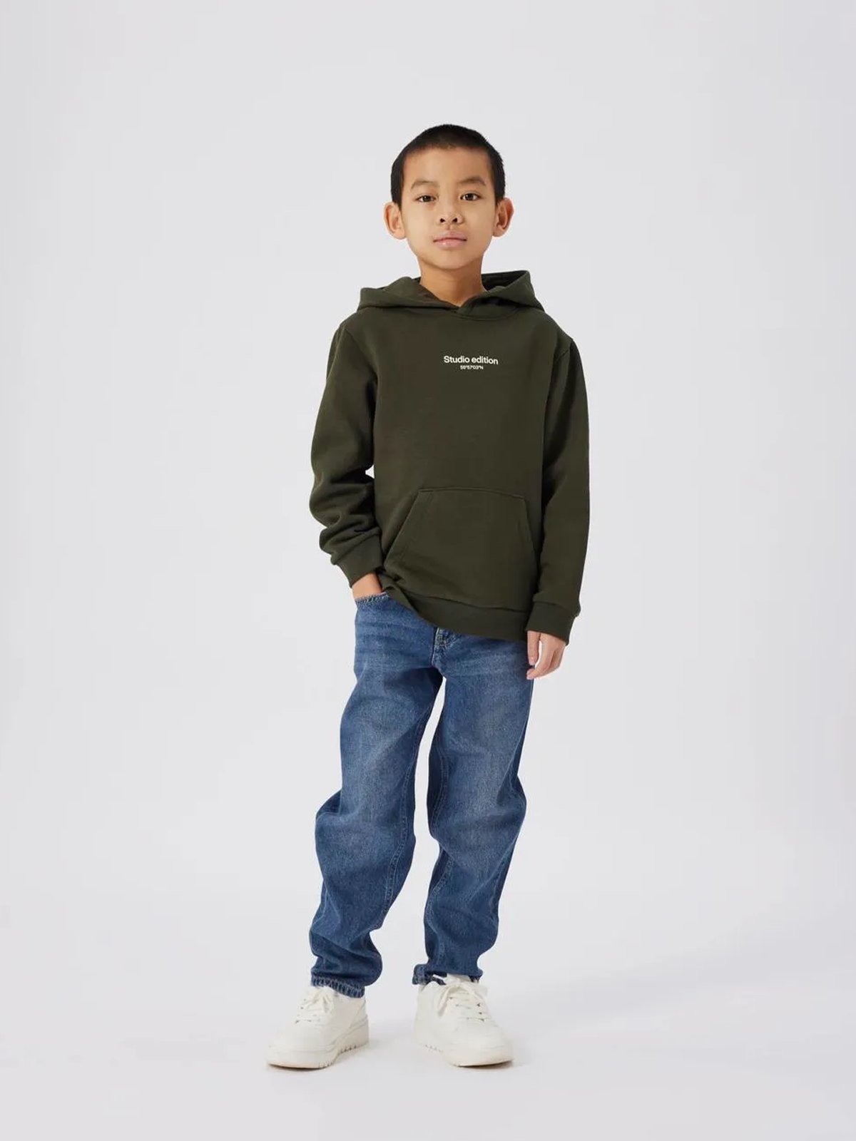 Name It Brody Long Sleeve Sweat Rosin