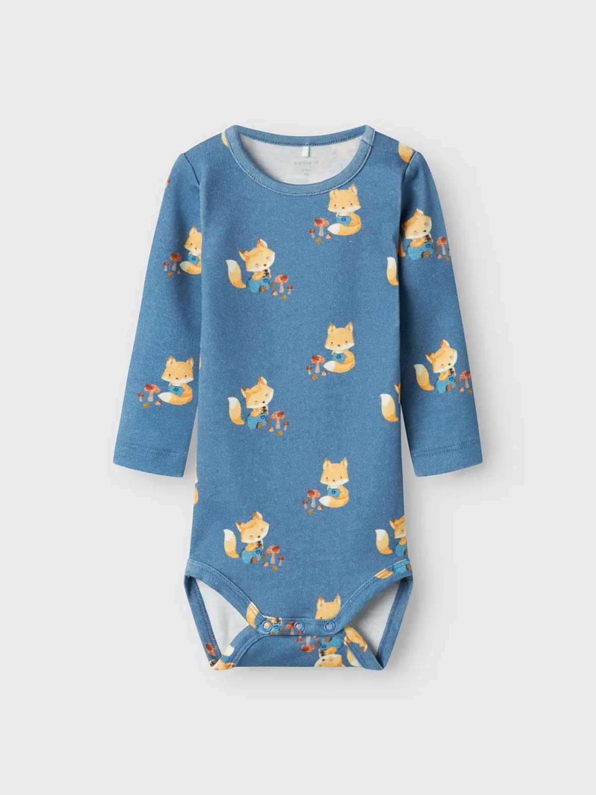 Name It Lox Long Sleeve Body Coronet Blue Melange
