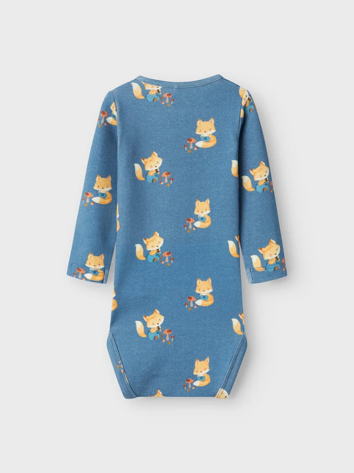 Name It Lox Long Sleeve Body Coronet Blue Melange