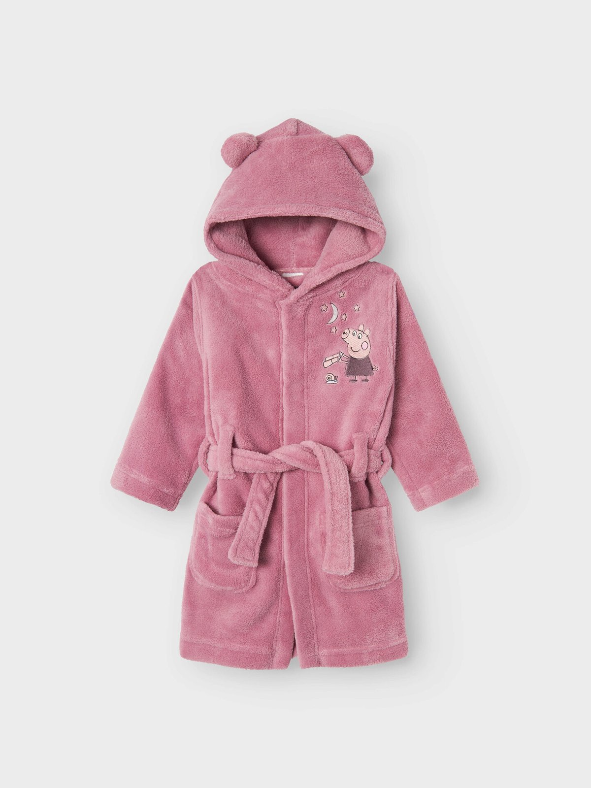 Name It Orsina Peppapig Bathrobe Mauve Orchid