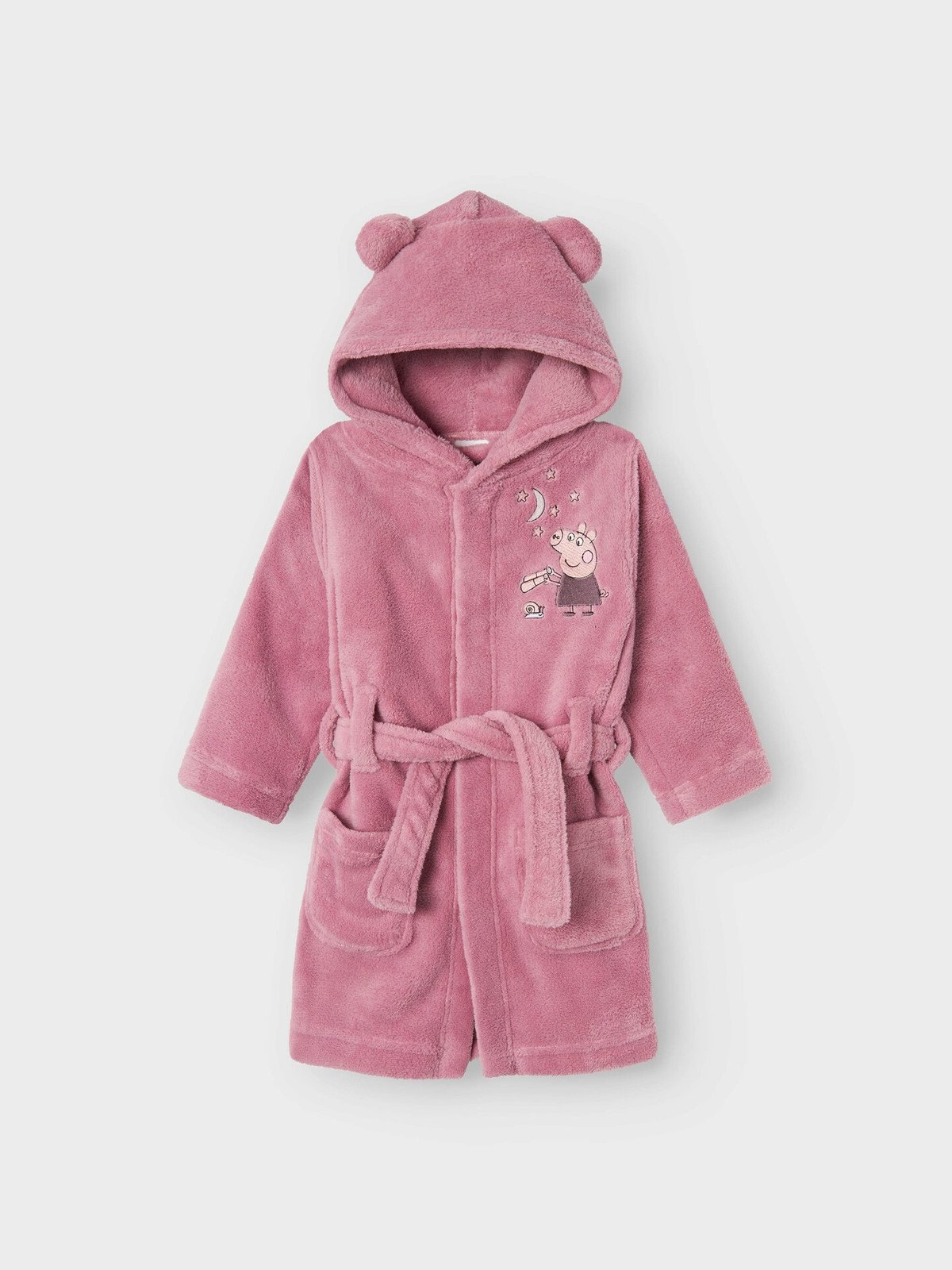Name It Orsina Peppapig Bathrobe Mauve Orchid