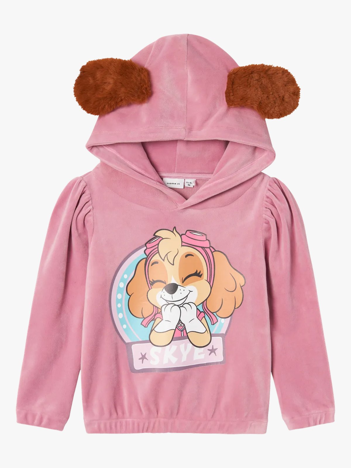 Name It Nadia Pawpatrol Terry Top Mauve Orchid