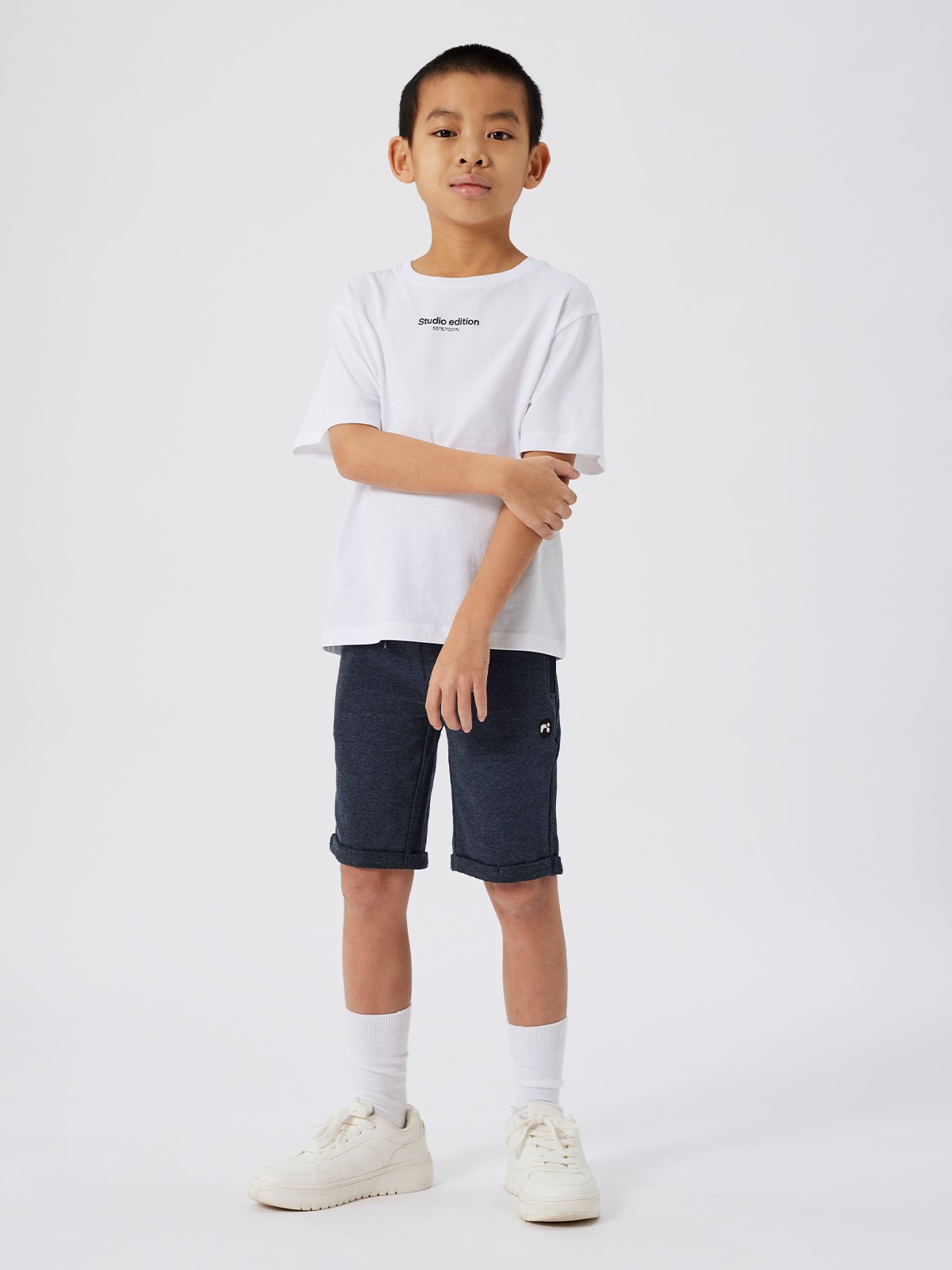 Name It Vimo Sweat Shorts Dark Sapphire