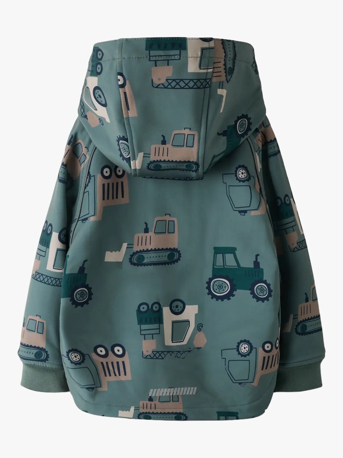 Name It Alfa08 Softshell Jacket All Over Print Balsam Green Machines