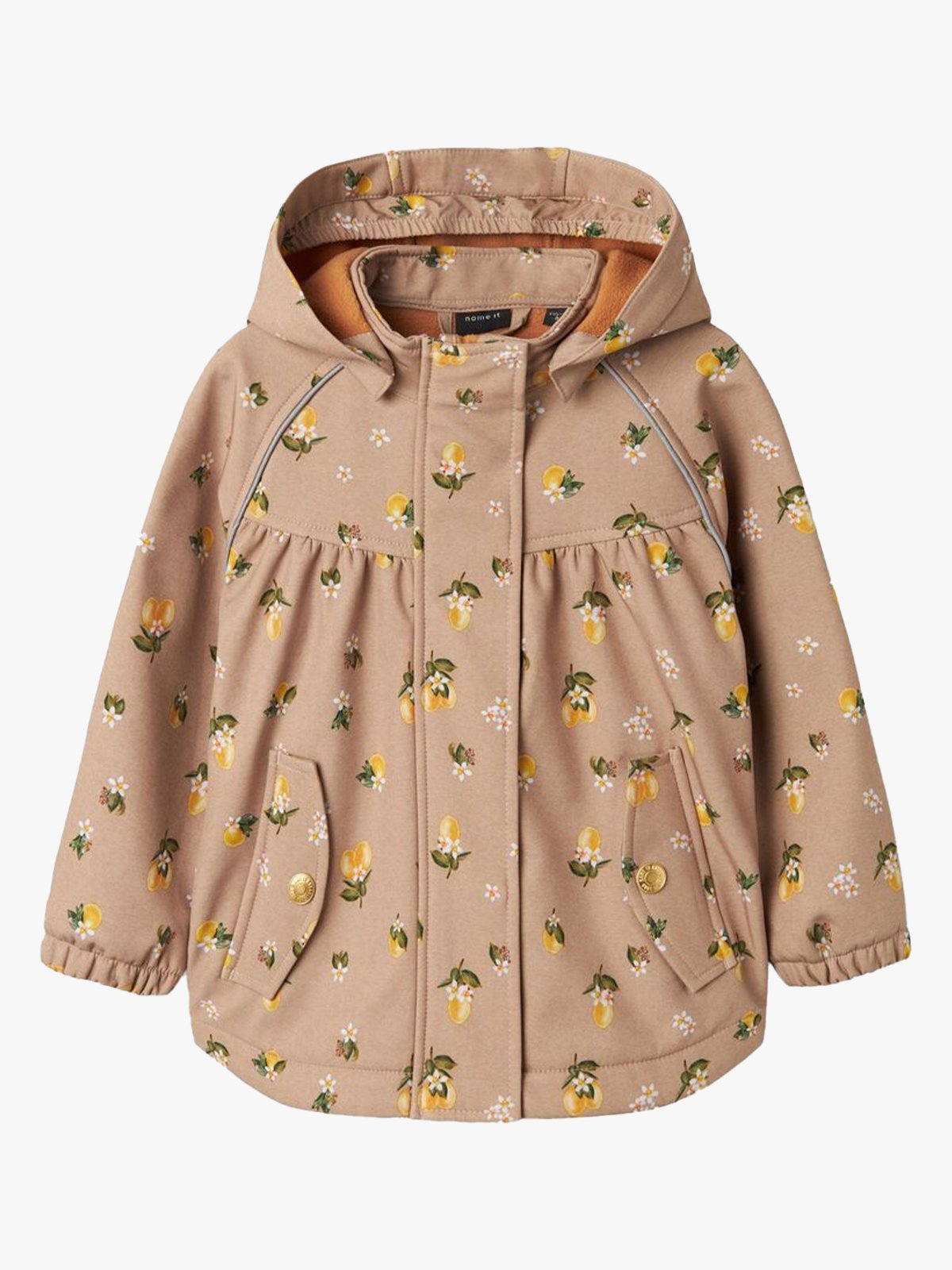Name It Alfa08 Softshell Ashape Jacket Light Taupe