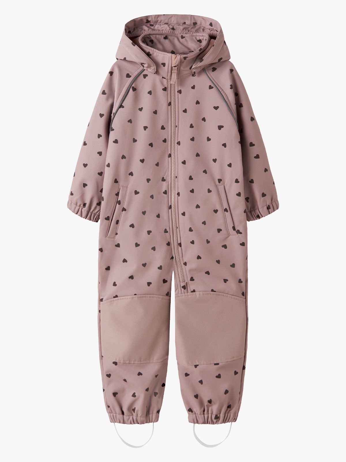 Name It Alfa08 Softshell Suit All Over Print Woodrose