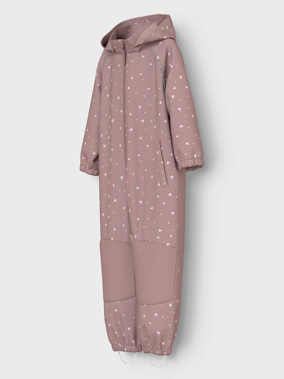 Name It Alfa08 Softshell Suit Foil Woodrose