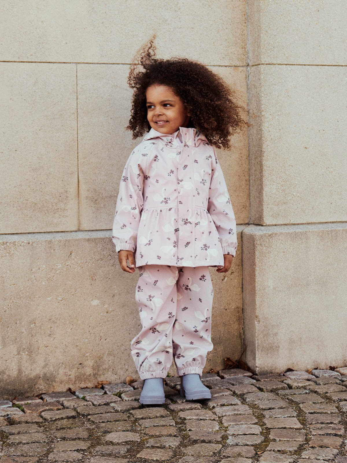 Name It Dry10 Rain Set All Over Print Keepsake Lilac