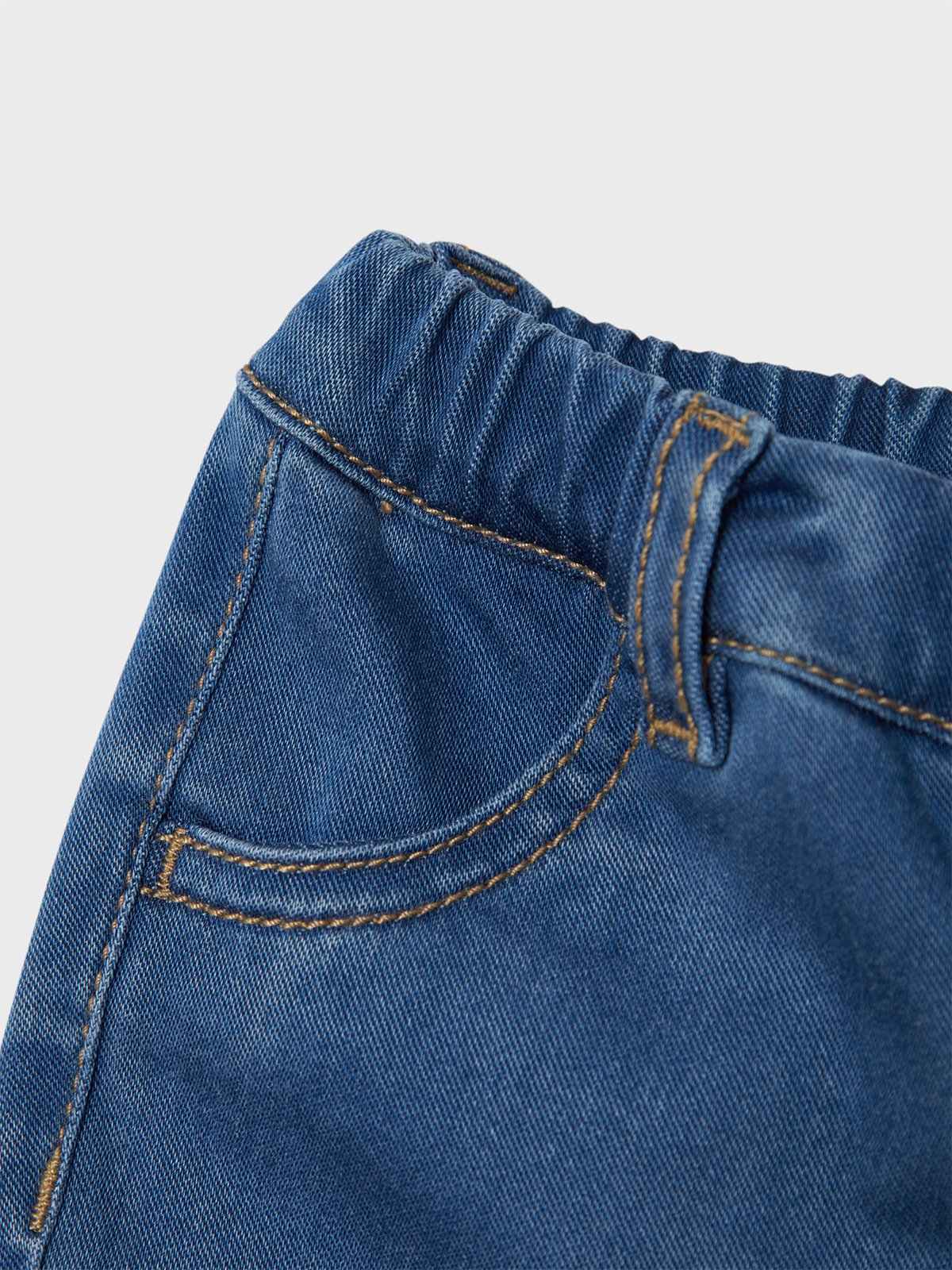 Name It Ben Tapered Jeans Medium Blue Denim