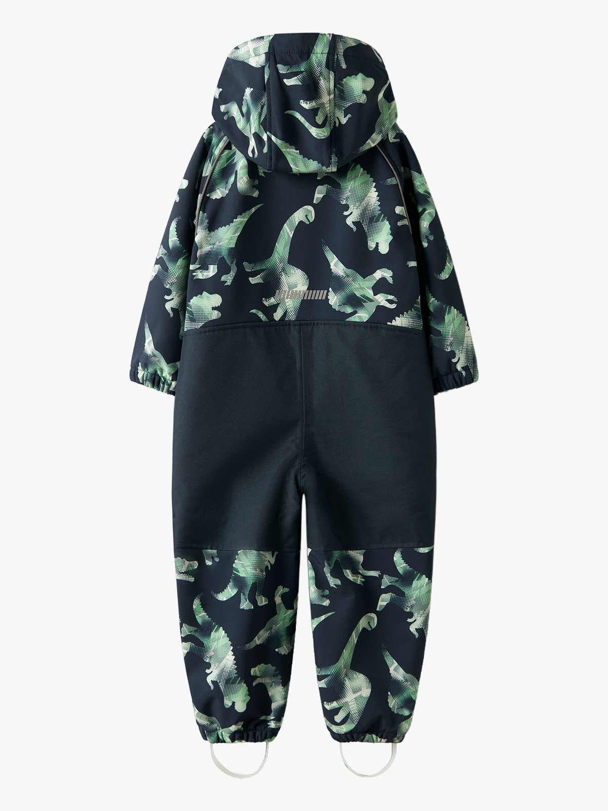 Name It Alfa08 Softshell Suit All Over Print Dark Sapphire Graphic Dino