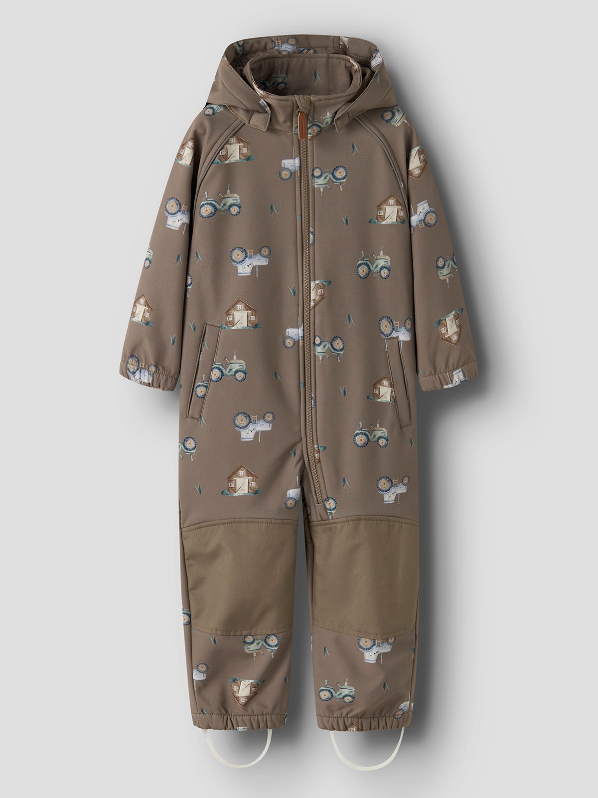Name It Alfa08 Softshell Suit All Over Print Walnut