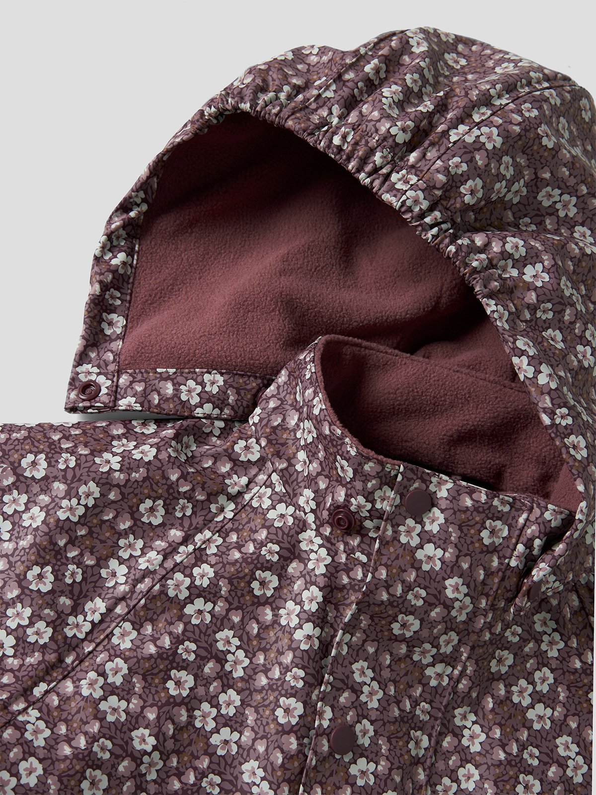 Name It Dry10 Rain Suit Fleece Aop Fig