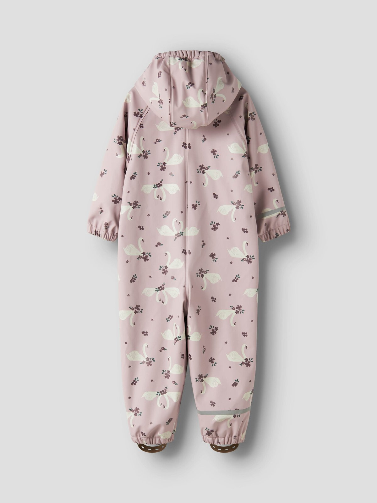 Name It Dry10 Rain Suit Fleece Aop Keepsake Lilac